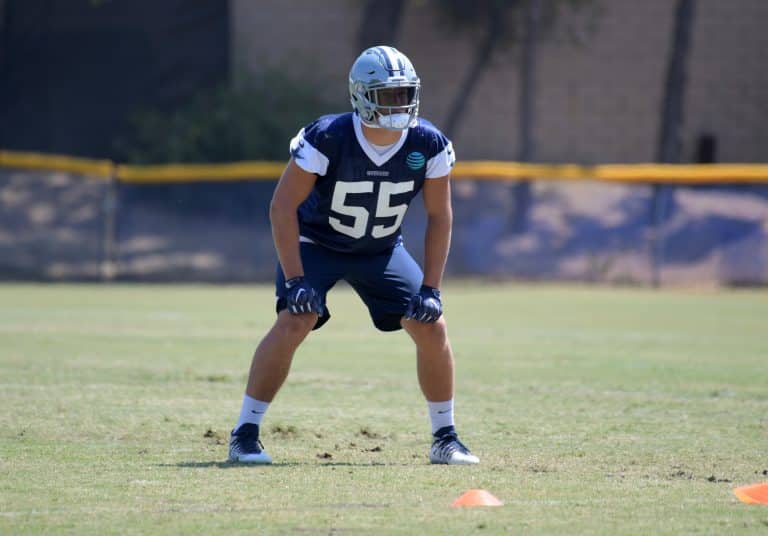 1st Round Pick Leighton Vander Esch Returns to Practice, How Much Should He Play at Panthers?