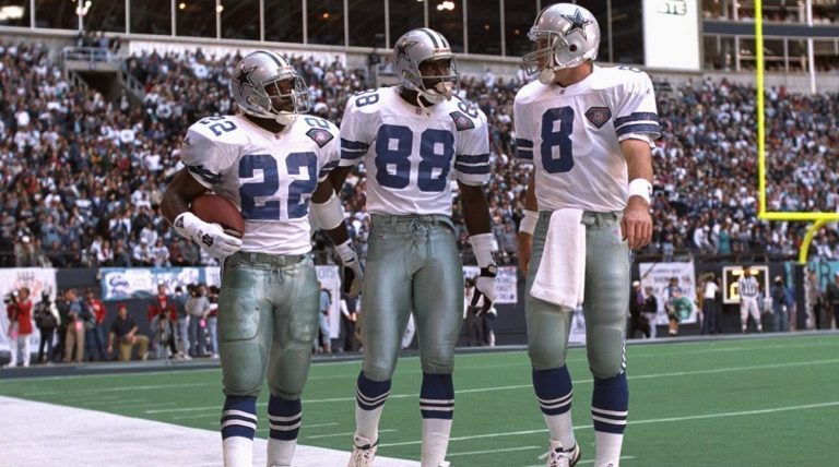 Emmitt Smith, Michael Irving, Troy Aikman, Triplets