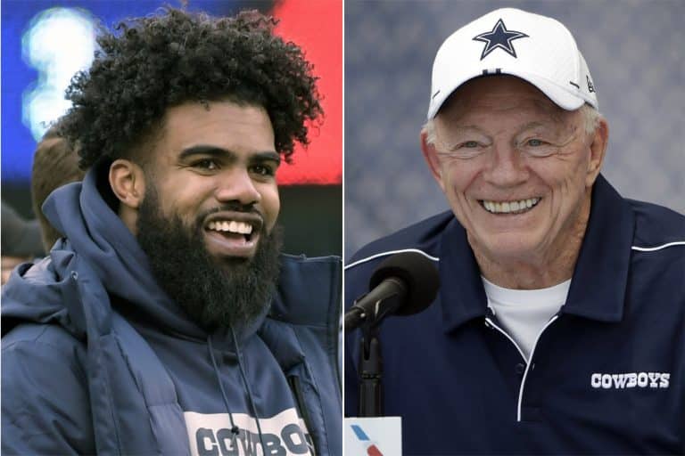 Ezekiel Elliott, Jerry Jones