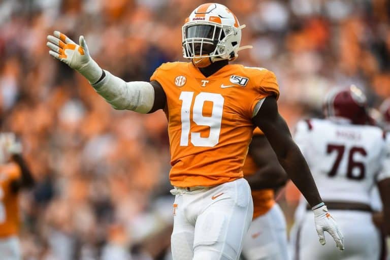 Tennessee Edge Rusher Darrell Taylor Would be a Steal for Cowboys