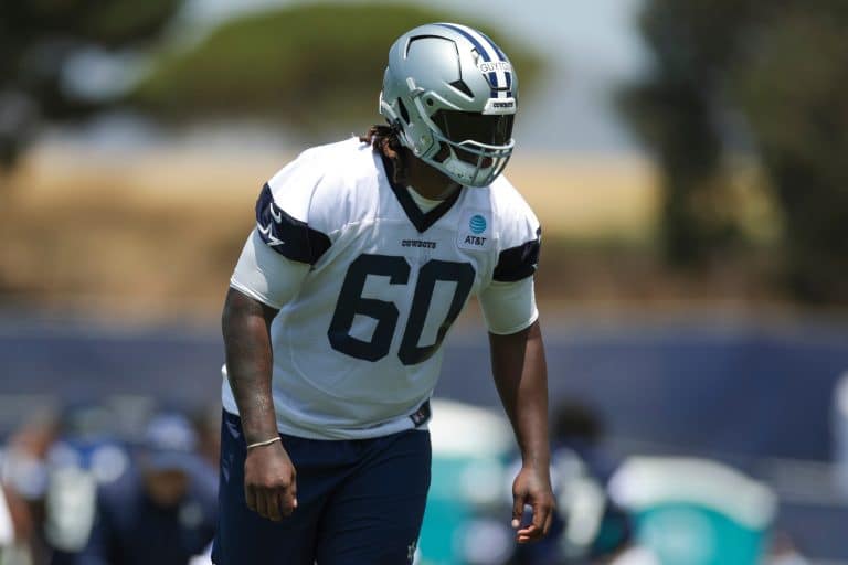 Cowboys offensive line nearly took another hit Wedensday