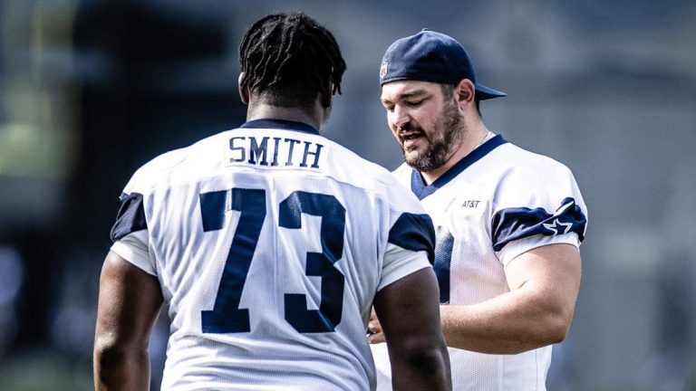 The Cowboys' starting offensive line is beginning to take shape 2