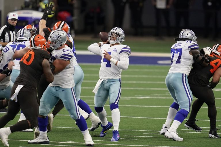 DAL at CLE: The Cowboys will go as far as Dak Prescott takes them 2